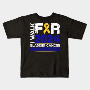 Bladder Cancer Awareness Walk 2024 Kids T-Shirt